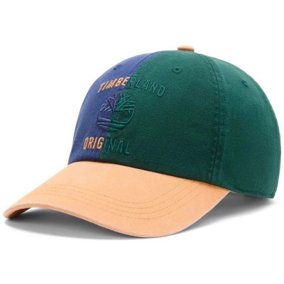 бейзболна,шапка,всички,шапки,timberland,split,logo,canvas,baseball,cap,green,(wheat)