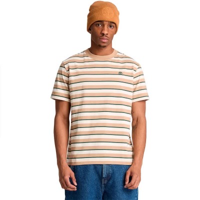 тениска,мъжки,тениски,дамски,тениски,timberland,stripe,short,sleeve,t,shirt,brown,(tannin,yd)