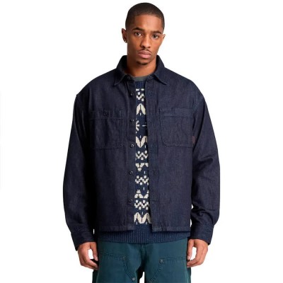 риза,с,дълъг,ръкав,дамски,ризи,мъжки,ризи,timberland,windham,denim,pocket,long,sleeve,shirt,blue,(rinse)