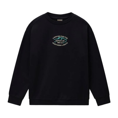 блуза,дамски,блузи,napapijri,bliss,crew,sweatshirt,black,(black,beauty)