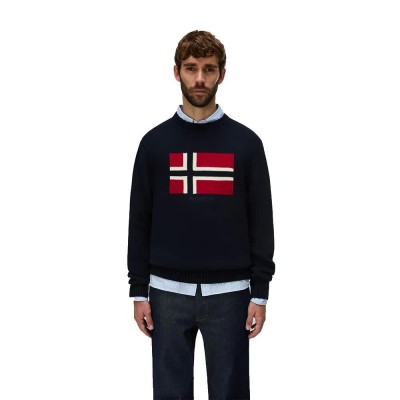 блуза,мъжки,пуловери,дамски,пуловери,napapijri,d,mura,c,sweater,blue,(blu,marine)