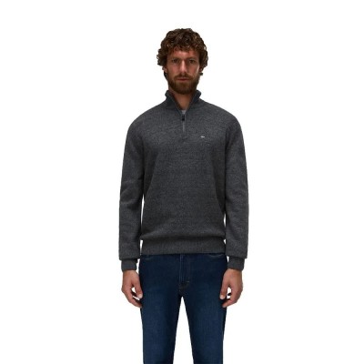 блуза,мъжки,пуловери,дамски,пуловери,napapijri,d,ordin,hz,half,zip,sweater,grey,(dark,grey,melange)