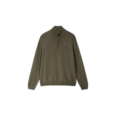 блуза,мъжки,пуловери,дамски,пуловери,napapijri,damavand,4,half,zip,sweater,green,(olive,night)