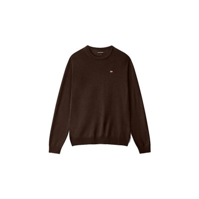 блуза,мъжки,пуловери,дамски,пуловери,napapijri,damavand,c,4,sweater,brown,(demitasse)