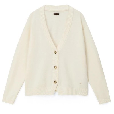 жилетка,мъжки,пуловери,дамски,пуловери,napapijri,miss,cardigan,white,(beige,dimity)