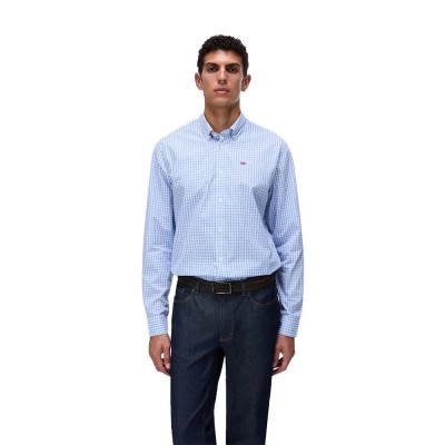 карирана,риза,дамски,ризи,мъжки,ризи,napapijri,terra,long,sleeve,shirt,blue,(check,cir)
