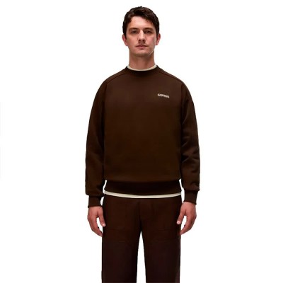 блуза,мъжки,пуловери,napapijri,teza,crew,sweatshirt,brown,(demitasse)