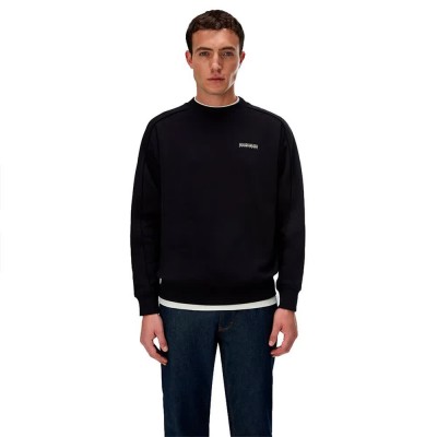 блуза,мъжки,пуловери,napapijri,teza,crew,sweatshirt,black,(black,beauty)