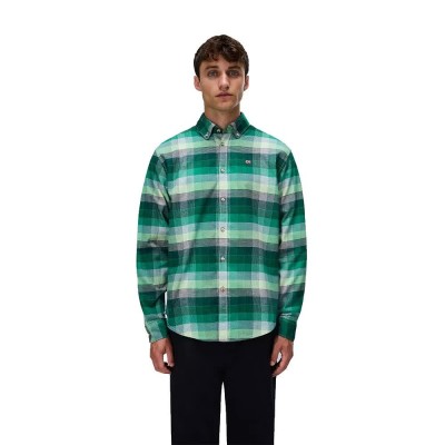 карирана,риза,дамски,ризи,мъжки,ризи,napapijri,trekking,3,long,sleeve,shirt,green,(check,cia)