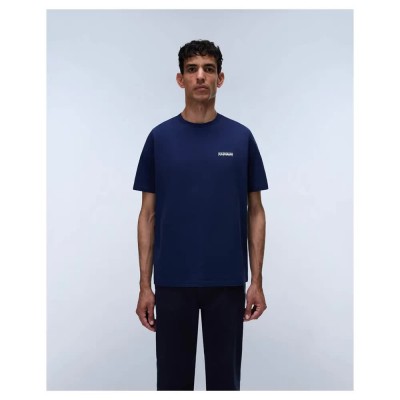 тениска,мъжки,тениски,дамски,тениски,napapijri,yose,short,sleeve,t,shirt,blue,(naval,acade)
