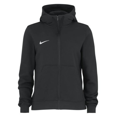 блуза,дамски,блузи,nike,team,club,french,terry,full,zip,sweatshirt,black,(black)