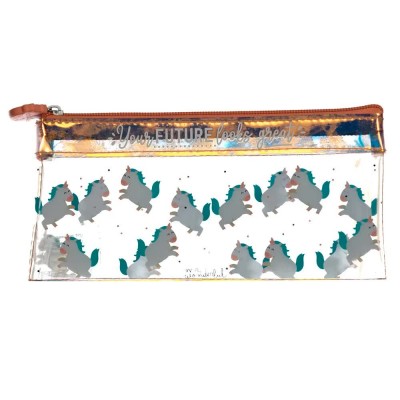 ученически,принадлежности,mr,wonderful,woa11158em,pencil,case,clear,(multicolor)