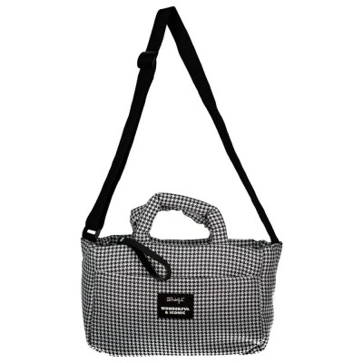 чанта,всички,чанти,mr,wonderful,wonderful,&,iconic,handbag,white,grey,(black,white)