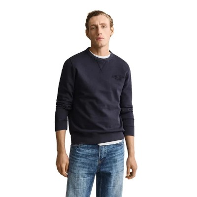 блуза,мъжки,пуловери,gant,2067164,sweatshirt,blue,grey,(evening,blue)