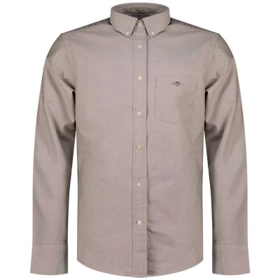 риза,с,дълъг,ръкав,дамски,ризи,мъжки,ризи,gant,3000200,long,sleeve,shirt,beige,(faded,taupe)