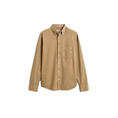 риза,с,дълъг,ръкав,дамски,ризи,мъжки,ризи,gant,3250203,long,sleeve,shirt,brown,(light,taupe)