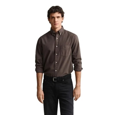 риза,с,дълъг,ръкав,дамски,ризи,мъжки,ризи,gant,3250203,long,sleeve,shirt,brown,(shadow,brown)