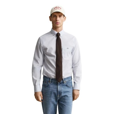 риза,с,дълъг,ръкав,дамски,ризи,мъжки,ризи,gant,3262030,long,sleeve,shirt,white,(light,blue)