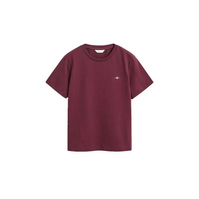 тениска,мъжки,тениски,дамски,тениски,gant,4200200,short,sleeve,t,shirt,purple,(darkened,wine)