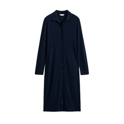 рокля,дамски,поли,и,рокли,gant,4201370,long,sleeve,long,dress,blue,(evening,blue)