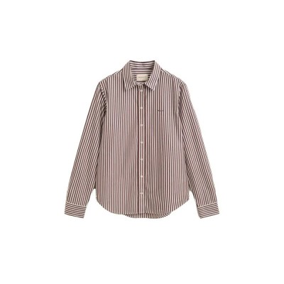 риза,с,дълъг,ръкав,дамски,ризи,мъжки,ризи,gant,4300214,long,sleeve,shirt,beige,(deep,brown)