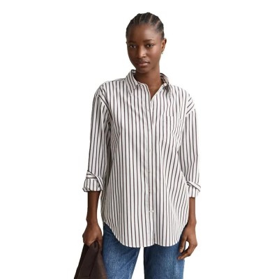 риза,с,дълъг,ръкав,дамски,ризи,мъжки,ризи,gant,4300239,long,sleeve,shirt,white,(deep,brown)