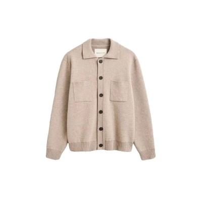 мъжки,якета,дамски,якета,и,палта,gant,8060107,overshirt,beige,(dark,sand,melange)
