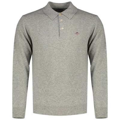 дамски,блузи,с,яка,мъжки,блузи,с,яка,gant,8060109,polo,grey,(grey,melange)