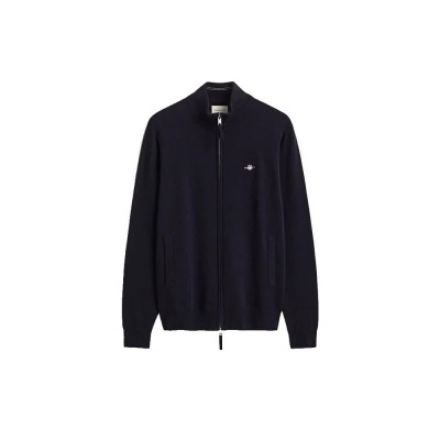 блуза,мъжки,пуловери,дамски,пуловери,gant,87314,full,zip,sweater,black,(marine)