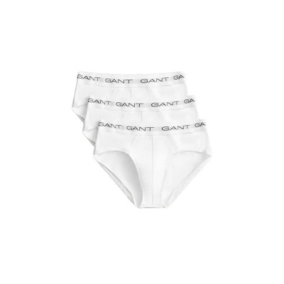 мъжко,бельо,gant,900023001,slips,3,units,white,(white)