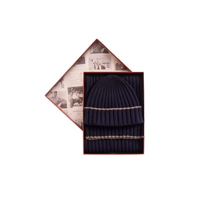 комплект,ръкавици,шапки,и,шалове,gant,set,9910080,scarf,blue,(evening,blue)