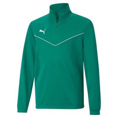 блуза,детски,блузи,puma,teamrise,half,zip,sweatshirt,green,(pepper,green,white)