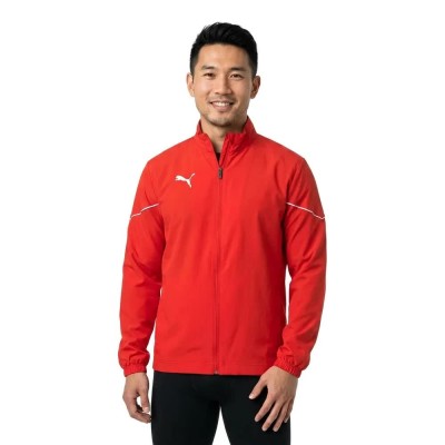 яке,мъжки,анцузи,puma,teamrise,sideline,tracksuit,jacket,red,(red,black)