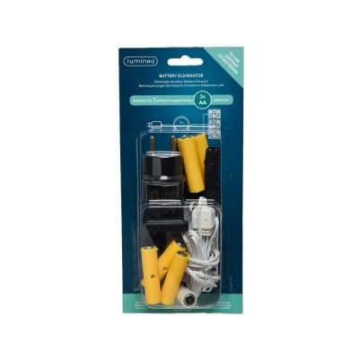 батерии,lumineo,3xaa,4.5v,battery,eliminator,clear,(multicolor)