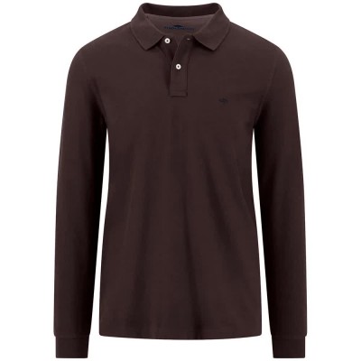 дамски,блузи,с,яка,мъжки,блузи,с,яка,fynch,hatton,16141710,long,sleeve,polo,brown,(soil)
