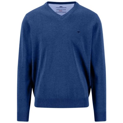 блуза,мъжки,пуловери,дамски,пуловери,fynch,hatton,1614211,v,neck,sweater,blue,(cobalt)