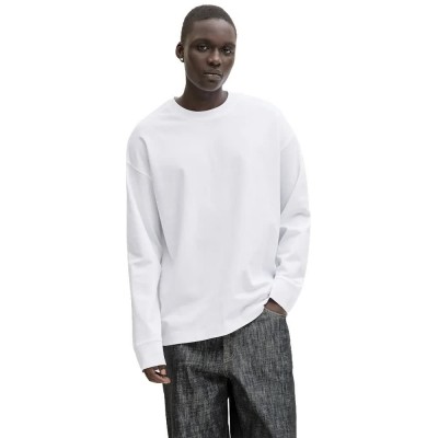 тениска,мъжки,тениски,дамски,тениски,jack,&,jones,barron,long,sleeve,t,shirt,white,(white)