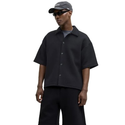 риза,с,къс,ръкав,дамски,ризи,мъжки,ризи,jack,&,jones,biarritz,scuba,short,sleeve,shirt,black,(black)