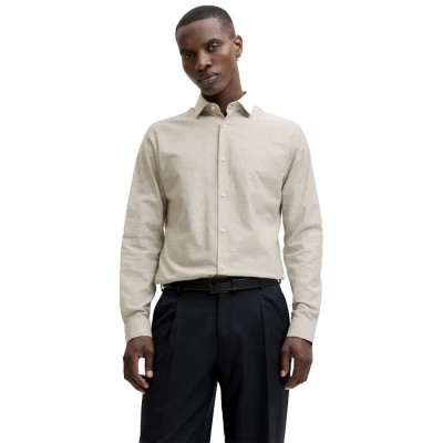 риза,с,дълъг,ръкав,дамски,ризи,мъжки,ризи,jack,&,jones,blaparker,heather,premium,long,sleeve,shirt,beige,(ancient,scroll)