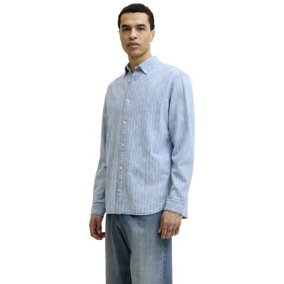 риза,с,дълъг,ръкав,дамски,ризи,мъжки,ризи,jack,&,jones,harvey,chambray,premium,long,sleeve,shirt,blue,(ashley,blue)