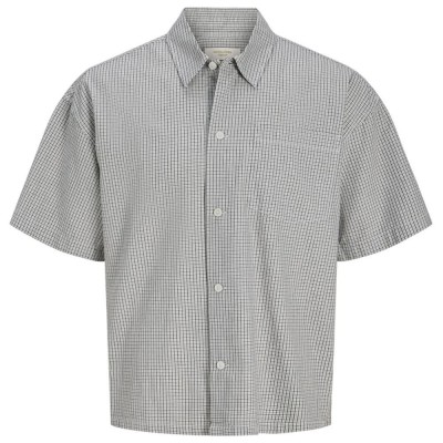 карирана,риза,дамски,ризи,мъжки,ризи,jack,&,jones,savona,austin,plus,size,short,sleeve,shirt,grey,(asphalt,checks)