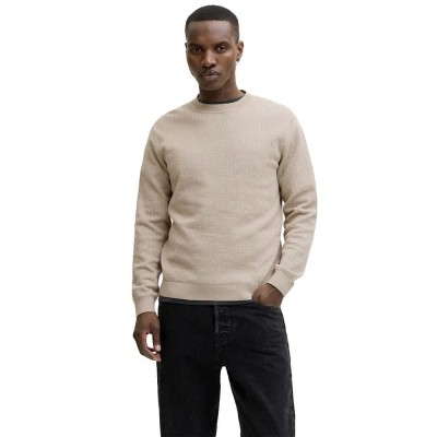 блуза,мъжки,пуловери,дамски,пуловери,jack,&,jones,will,premium,sweater,beige,(humus)