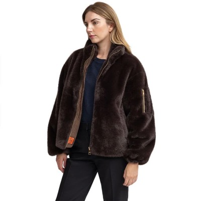 яке,мъжки,якета,дамски,якета,и,палта,bombers,original,sorella,jacket,brown,(brown)