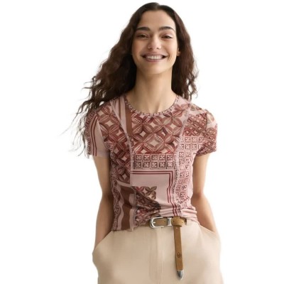 тениска,мъжки,тениски,дамски,тениски,scotch,&,soda,u9a01626t,short,sleeve,t,shirt,pink,(tiles,foulard,rosedust)