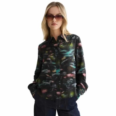 риза,с,дълъг,ръкав,дамски,ризи,мъжки,ризи,scotch,&,soda,u9b01726t,long,sleeve,shirt,black,(glitch,dream,forest,night)