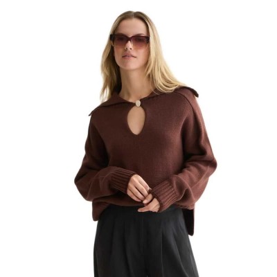 блуза,мъжки,пуловери,дамски,пуловери,scotch,&,soda,u9b01795t,sweater,brown,(bitter,chocolate)