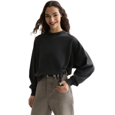 блуза,дамски,блузи,scotch,&,soda,u9e01535t,sweatshirt,grey,(meteorite)