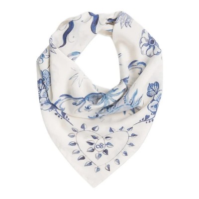 ръкавици,шапки,и,шалове,scotch,&,soda,uf401590f,handkerchief,beige,(delft,tiles,blue)