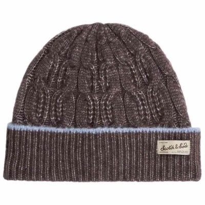 шапка,всички,шапки,scotch,&,soda,uf501812t,beanie,brown,(shale)