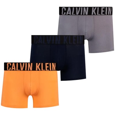 боксерки,мъжко,бельо,calvin,klein,000nb3608a,boxers,3,units,multicolor,(dark,sapphire,orange,frosting,quick)